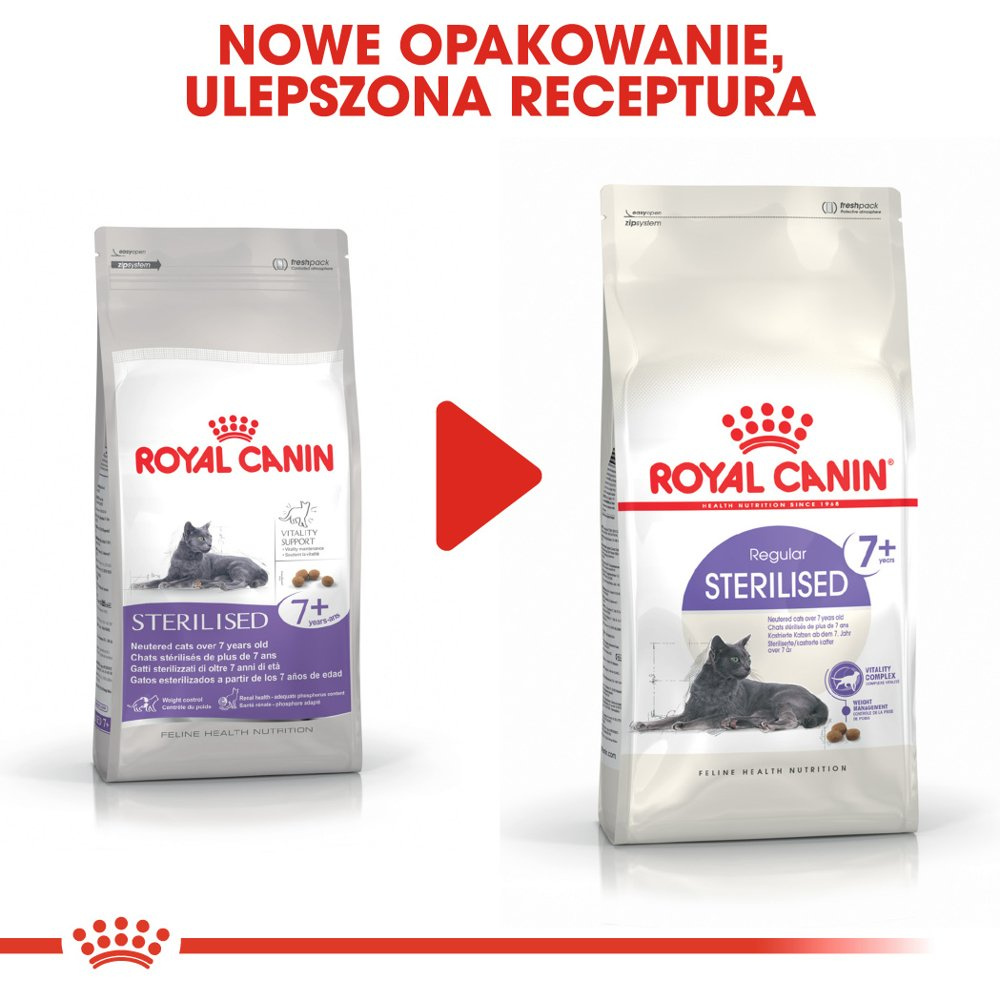 ROYAL CANIN  Sterilised +7 1,5kg - zdjęcie 2