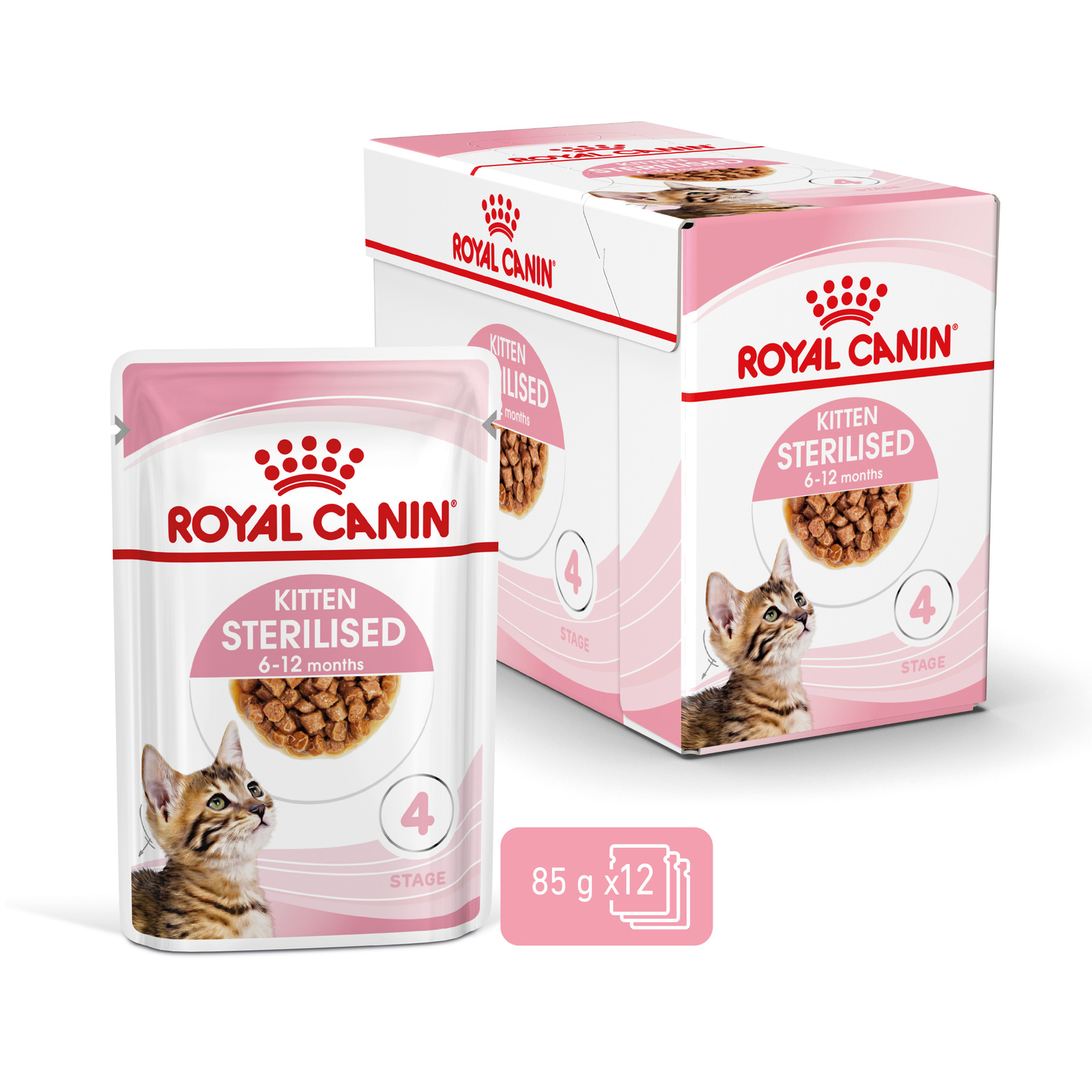 ROYAL CANIN Kitten Sterilised Sauce 12x85g - zdjęcie 3