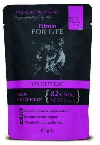 Fitmin Cat For Life Kitten Chicken 85g - zdjęcie 2