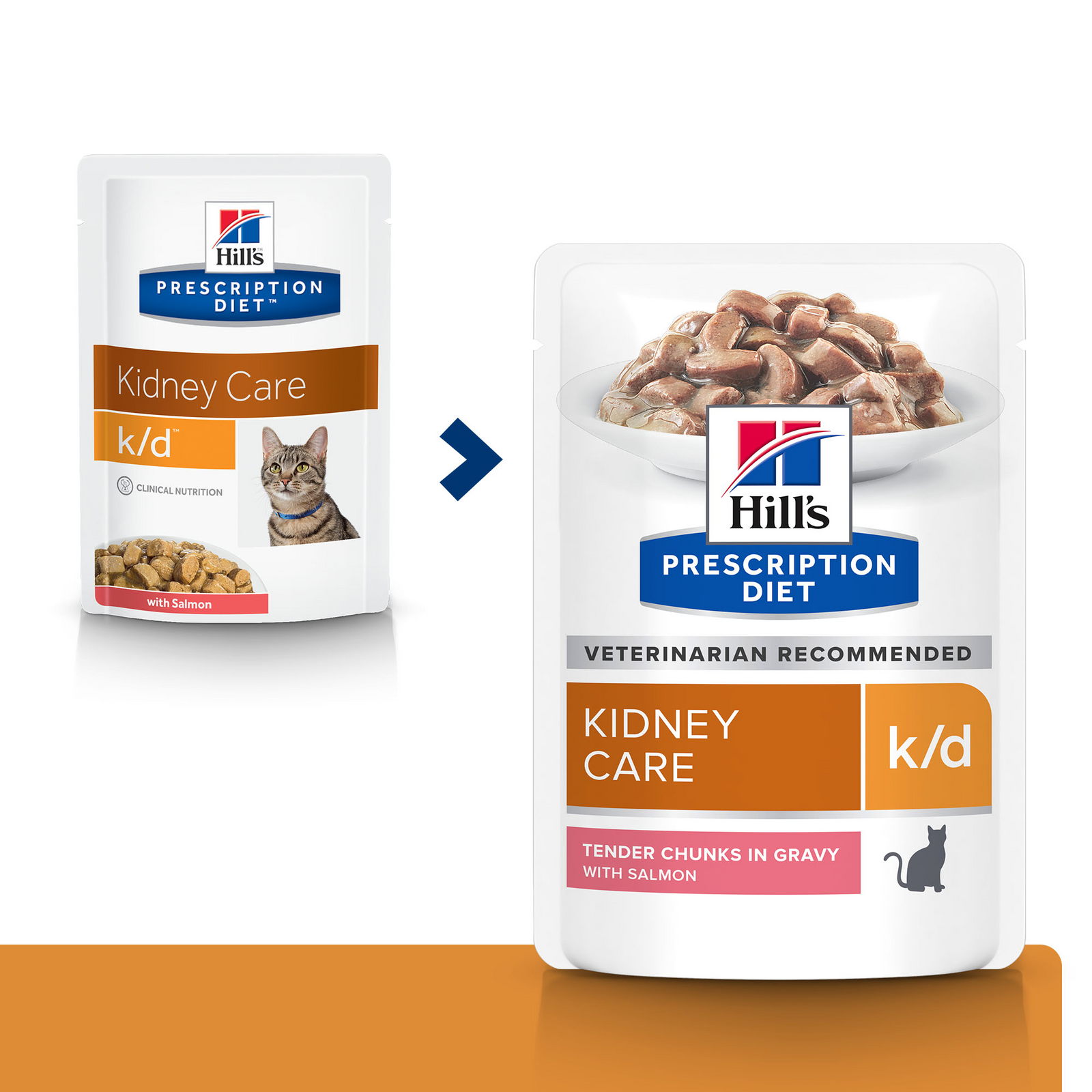 Hill's Prescription Diet k/d Feline Salmon 85g - zdjęcie 2