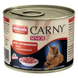 Animonda Cat Carny Senior Wołowina I Serca Indyka 200g - zdjęcie 2