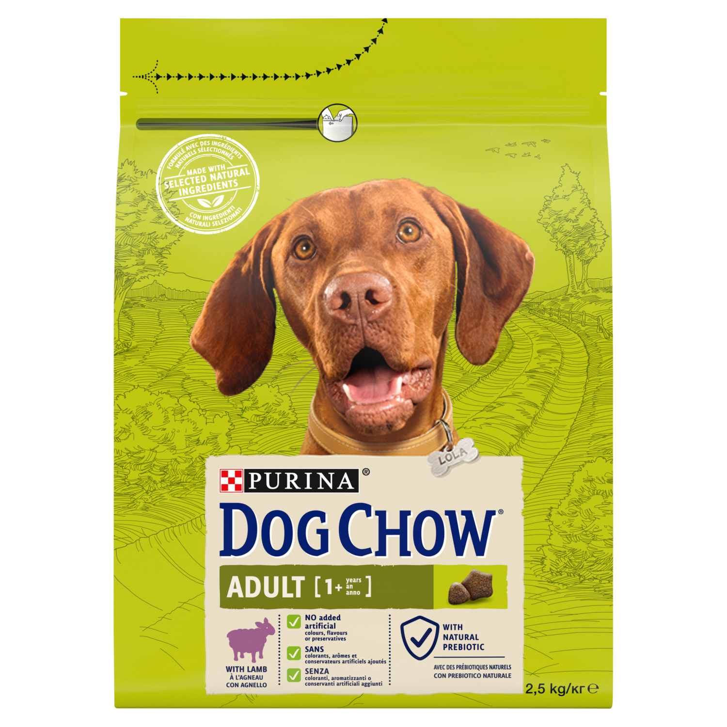 Purina Dog Chow Adult Z Jagnięciną 2,5kg - zdjęcie 8
