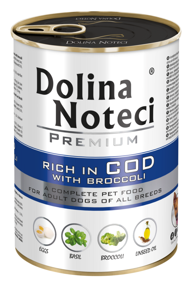 Dolina Noteci Premium Dorsz Z Brokułami 400g