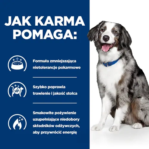 Hill's Prescription Diet i/d Sensitive Canine With Egg & Rice 1,5kg - zdjęcie 4