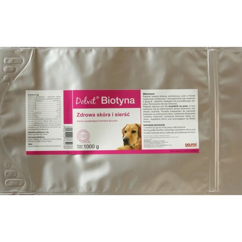 Dolfos Dolvit Biotyna Proszek 1000g - zdjęcie 2