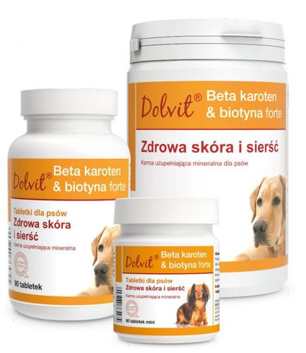 Dolfos Dolvit Beta Karoten & Biotyna Forte Mini 90 Tabletek - zdjęcie 2