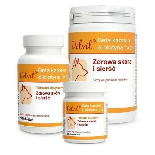 Dolfos Dolvit Beta Karoten & Biotyna Forte Mini 90 Tabletek - zdjęcie 3