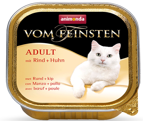 Animonda Cat Vom Feinsten Adult Wołowina I Kurczak 100g - zdjęcie 2