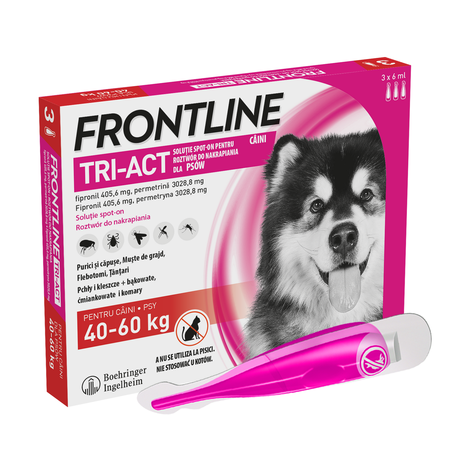 FRONTLINE Tri-Act Dla Psów 3x6ml - zdjęcie 3