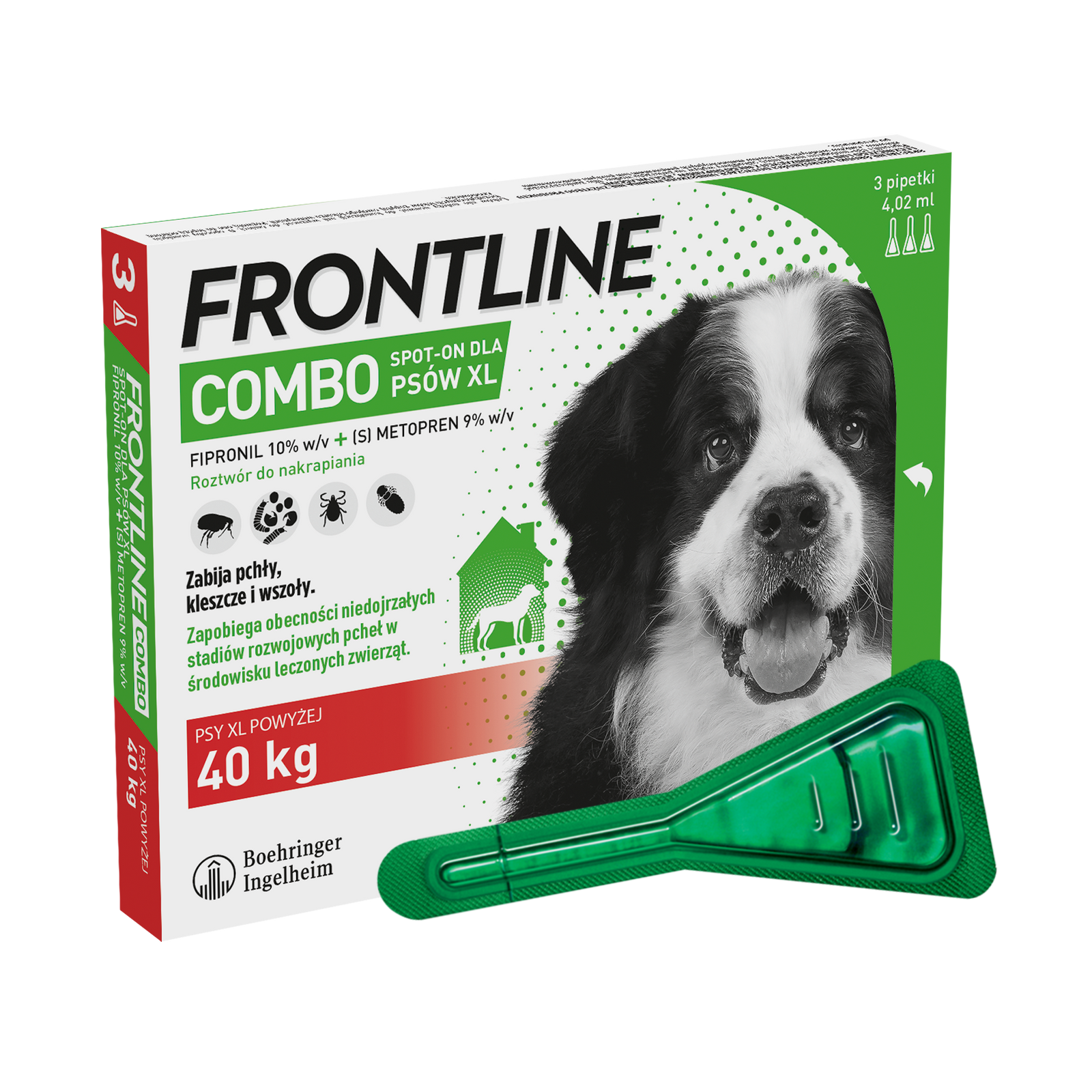 FRONTLINE Combo Spot-On Dla Psów 3x4,02ml - zdjęcie 2