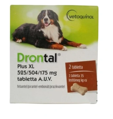 VETOQUINOL Drontal Plus Flavour 35kg Tabletki Dla Psów 2tabl. - zdjęcie 7