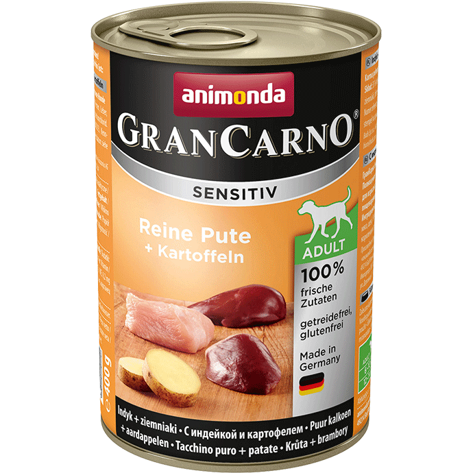 Animonda GranCarno Sensitiv Adult Dog Indyk I Ziemniaki 400g - zdjęcie 2