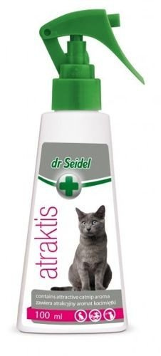 Laboratorium DermaPharm Dr Seidel Atraktis Preparat Z Kocimiętką Dla Kotów 100ml
