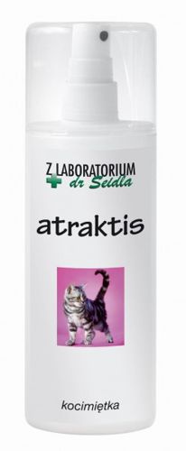 Laboratorium DermaPharm Dr Seidel Atraktis Preparat Z Kocimiętką Dla Kotów 100ml - zdjęcie 2
