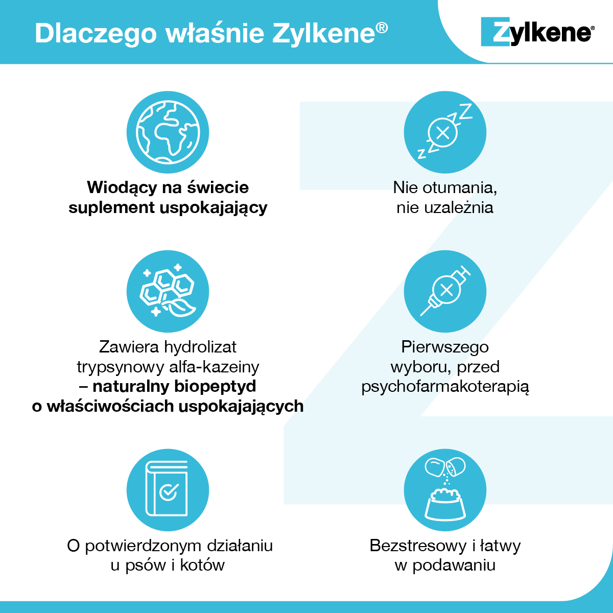 Vetoquinol Zylkene 450mg 10tab - zdjęcie 3