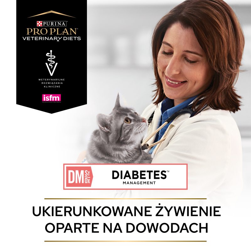 PURINA Pro Plan Veterinary Diets DM Diabetes Management Cat Kurczak 85g - zdjęcie 4