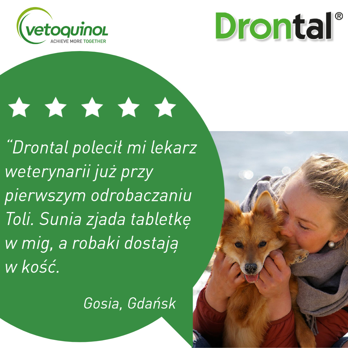 VETOQUINOL Drontal - Dog Flavour Tabletki Dla Psów 2tabl. (kostki) - zdjęcie 6