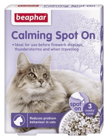 BEAPHAR Calming Spot On Krople Uspokajające Dla Kota 3x0.4ml