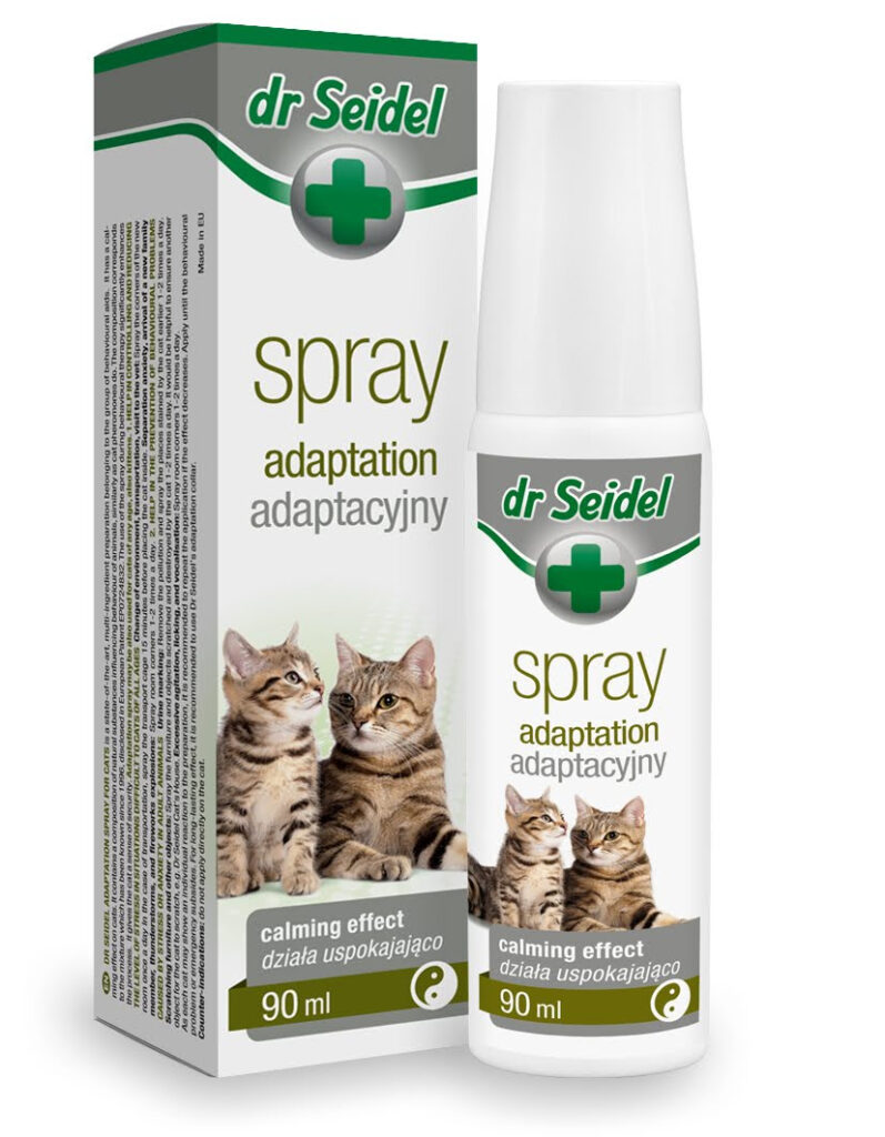 Laboratorium DermaPharm Dr Seidel Spray Adaptacyjny Dla Kotów 90ml