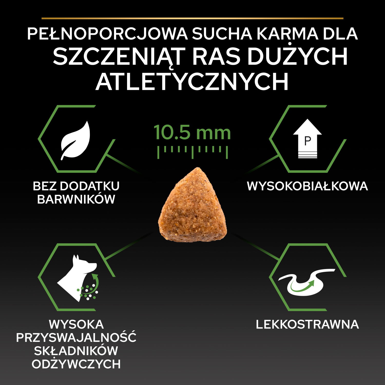 Purina Pro Plan Large Puppy Athletic Optistart Kurczak I Ryż 12kg - zdjęcie 5