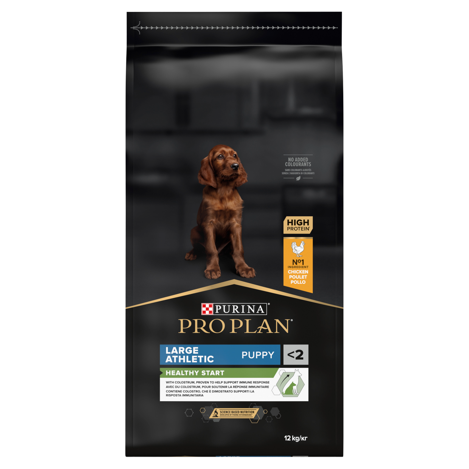 Purina Pro Plan Large Puppy Athletic Optistart Kurczak I Ryż 12kg - zdjęcie 9
