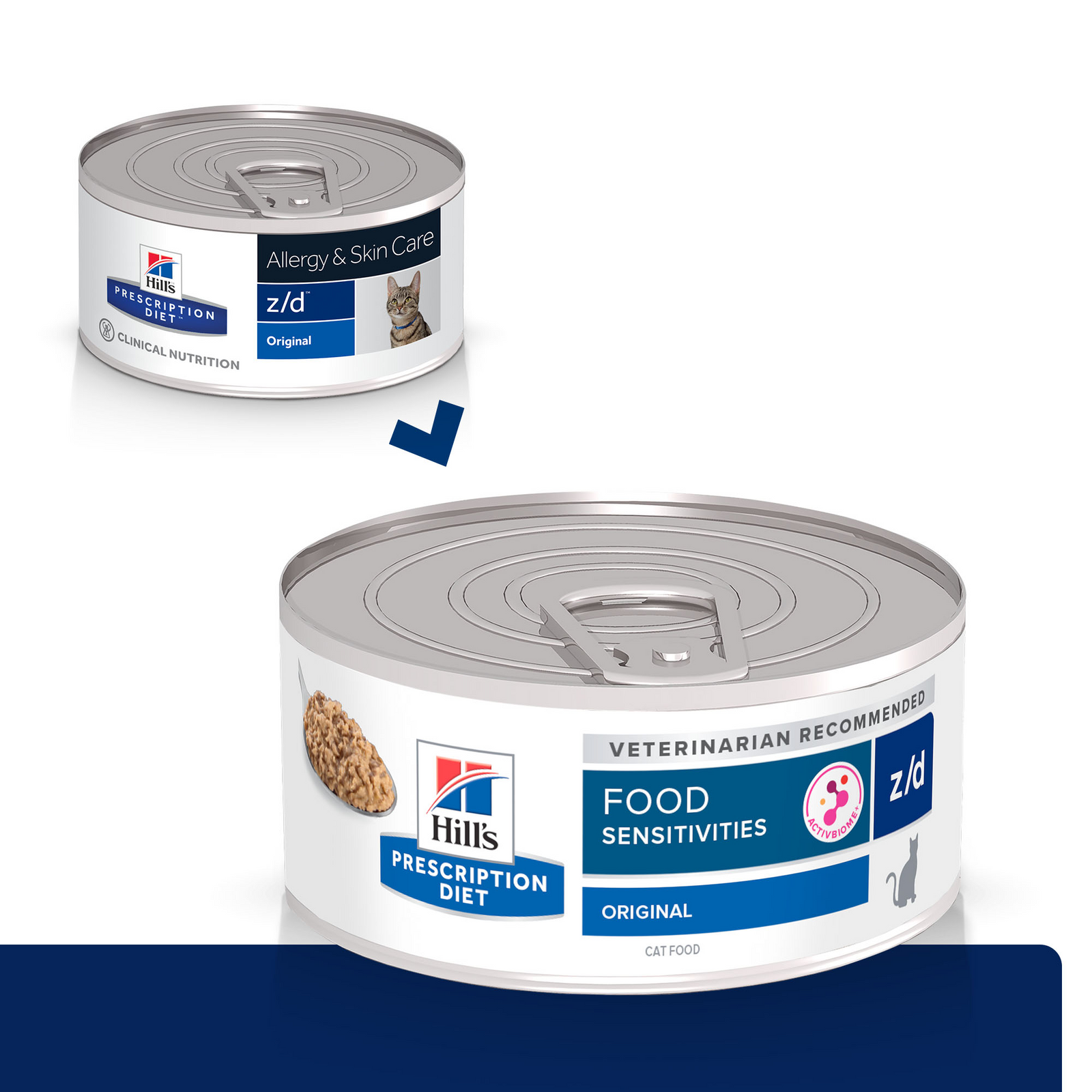 Hill's PD Prescription Diet Feline z/d Food Sensitivities 156g - zdjęcie 3