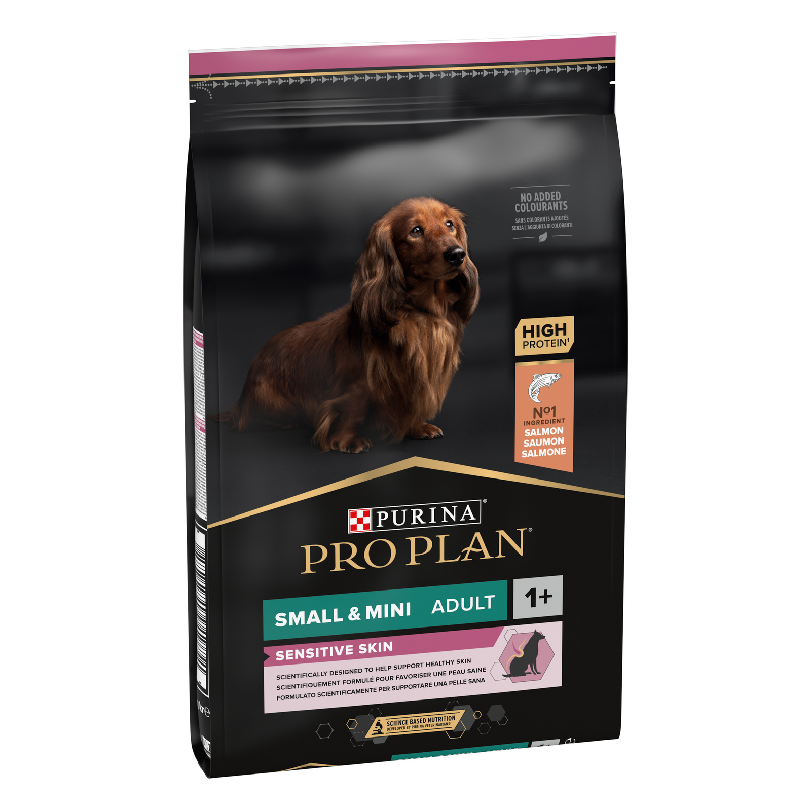 Purina Pro Plan Small & Mini Adult Sensitive Optiderma Łosoś I Ryż 7kg - zdjęcie 2