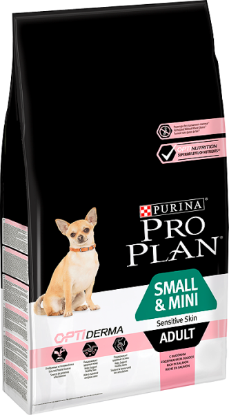 Purina Pro Plan Small & Mini Adult Sensitive Optiderma Łosoś I Ryż 7kg - zdjęcie 6