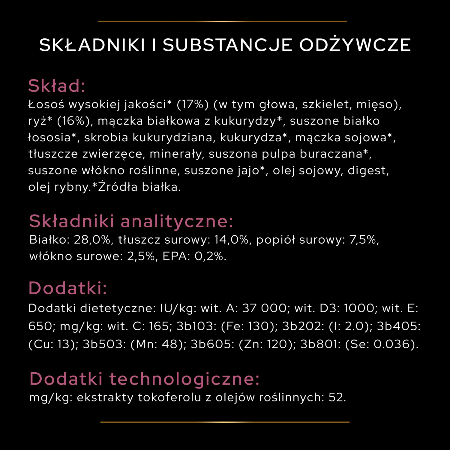 Purina Pro Plan Medium & Large 7+ Sensitive Optiderma Łosoś I Ryż 14kg - zdjęcie 7