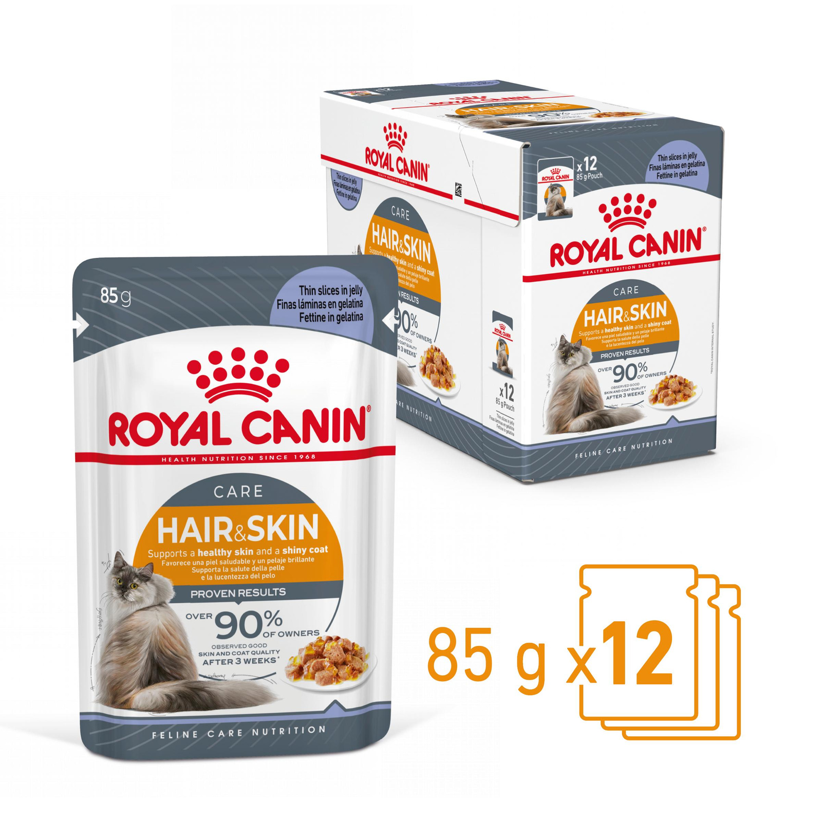 ROYAL CANIN Intense Beauty Gelee 12x85g - zdjęcie 6