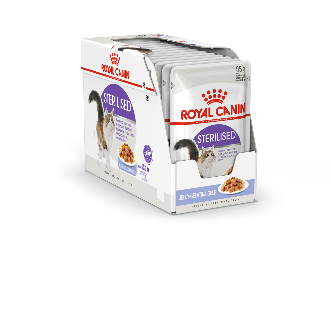 ROYAL CANIN Sterilised W Sosie 12x85g - zdjęcie 4