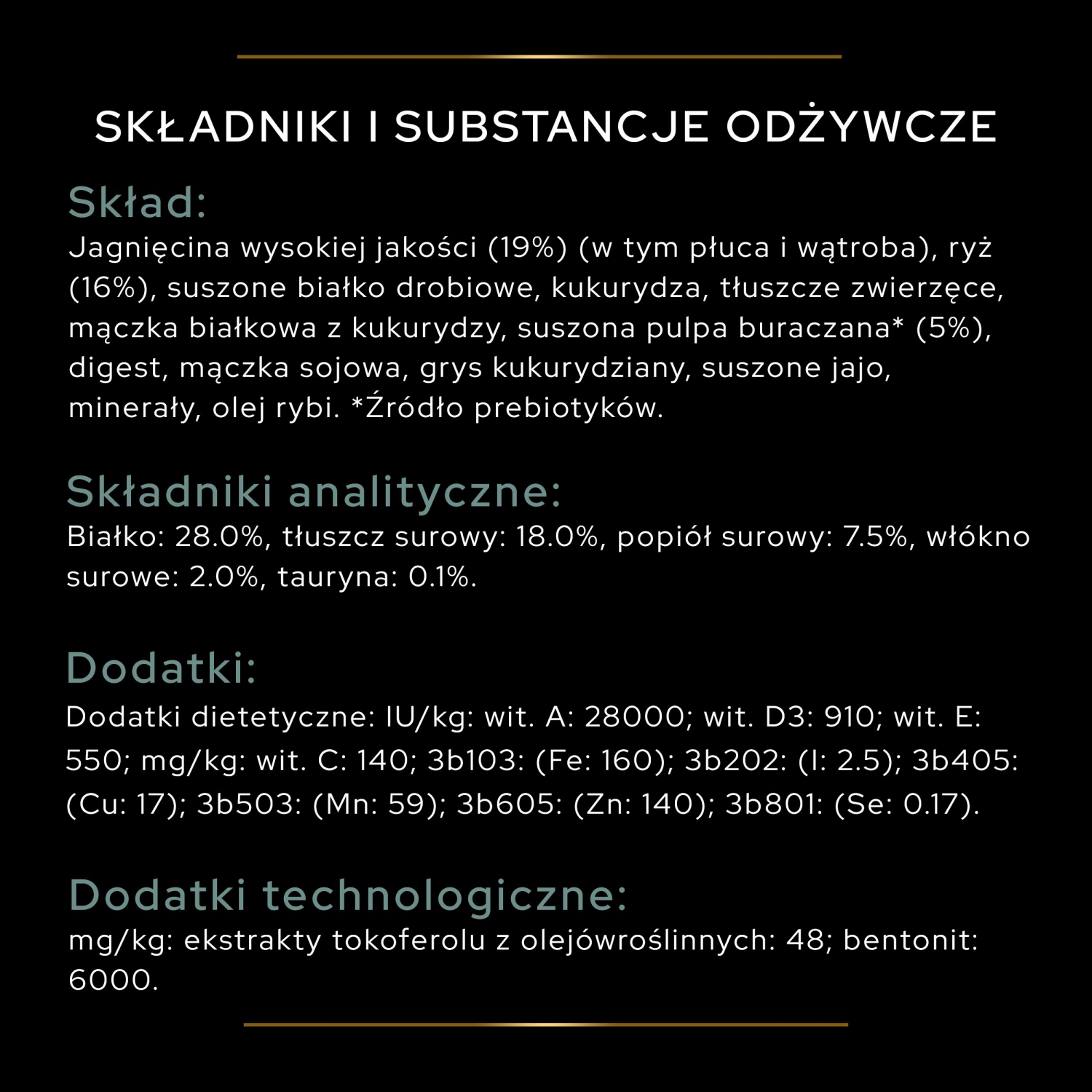 Purina Pro Plan Large Adult Athletic Optidigest Jagnięcina Z Ryżem 14kg - zdjęcie 6