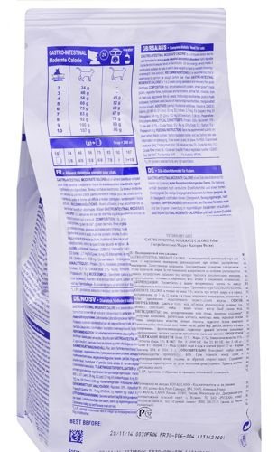 ROYAL CANIN Gastrointestinal Moderate Calorie 400g - zdjęcie 4