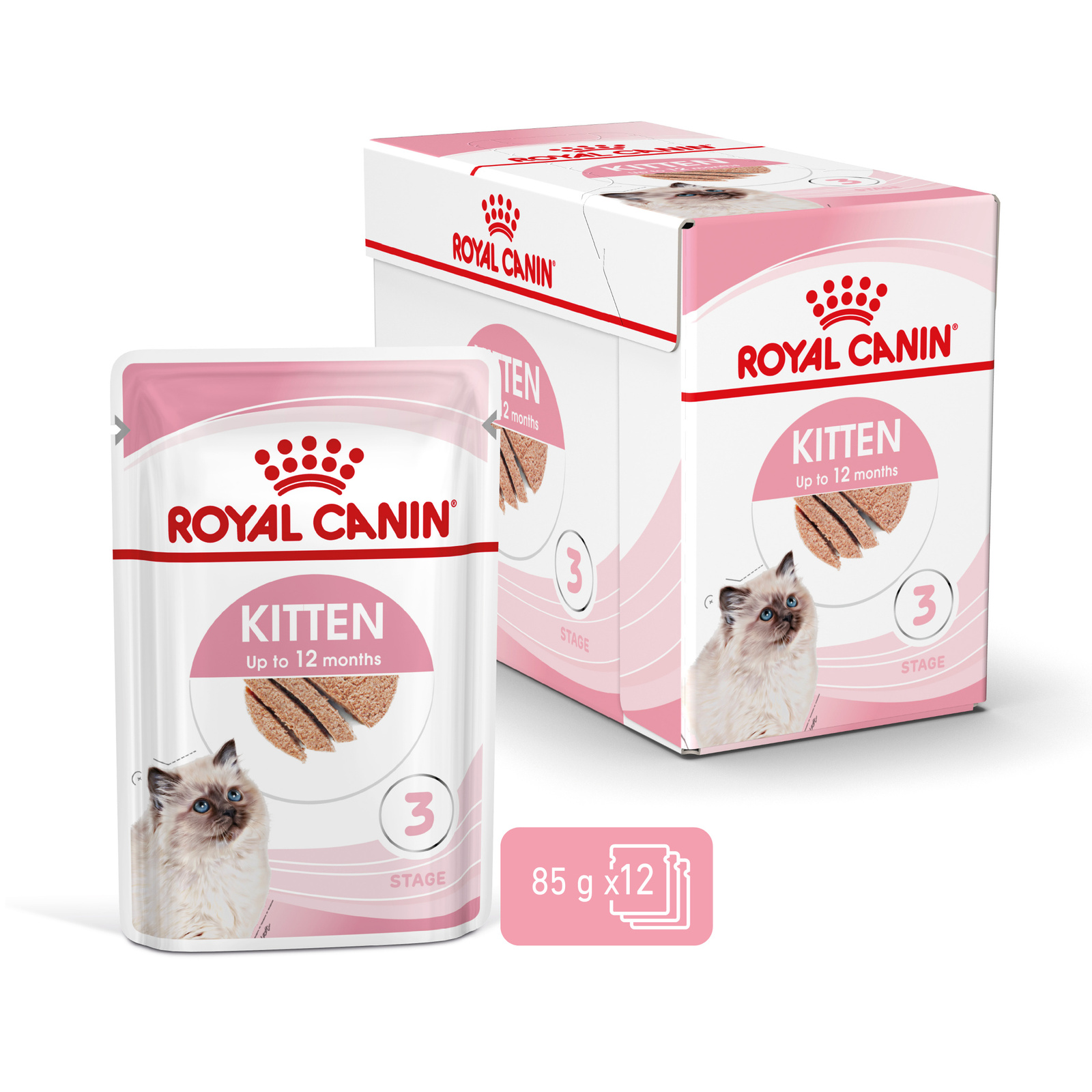 ROYAL CANIN Kitten Pasztet 12x85g - zdjęcie 2