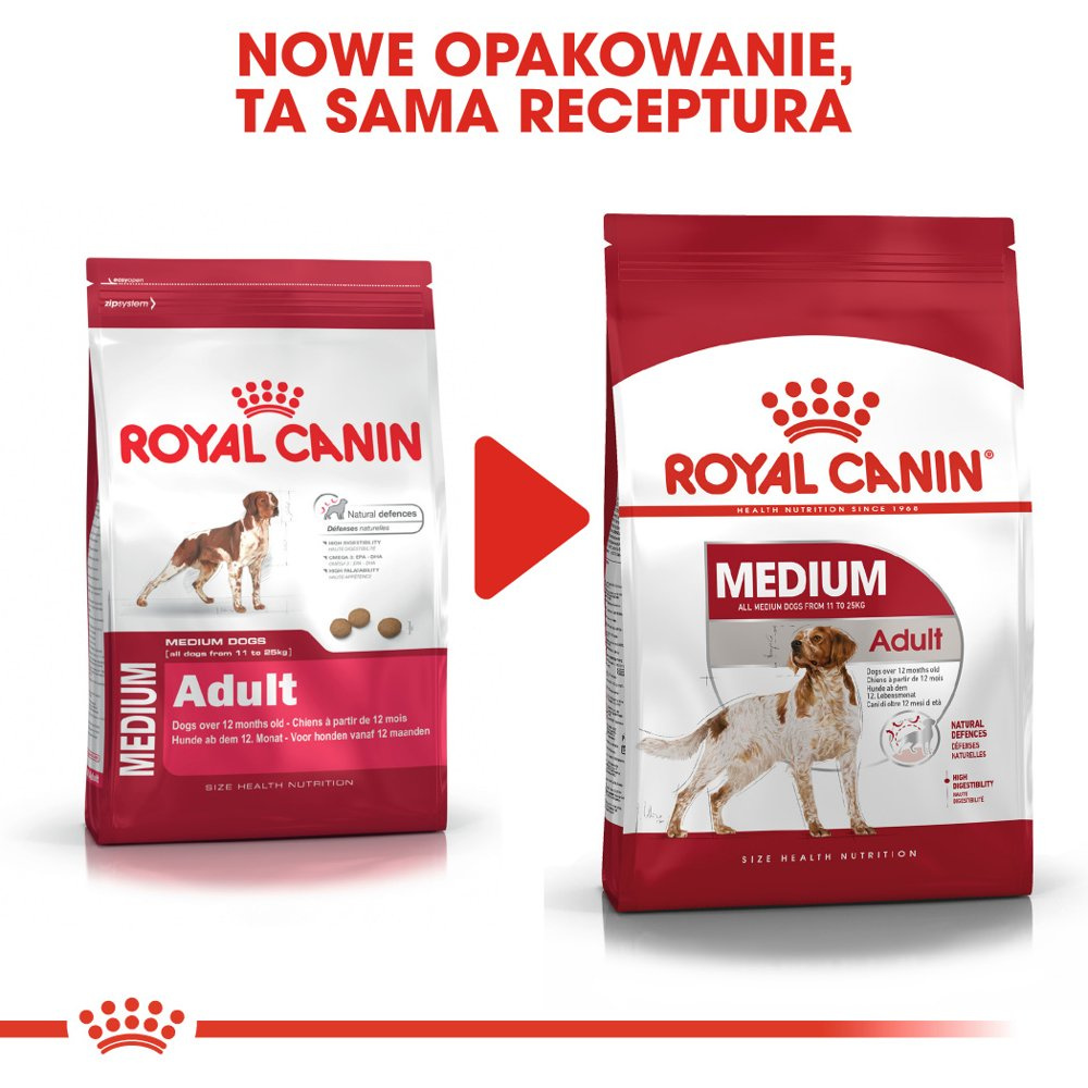 ROYAL CANIN Medium Adult 4kg - zdjęcie 7