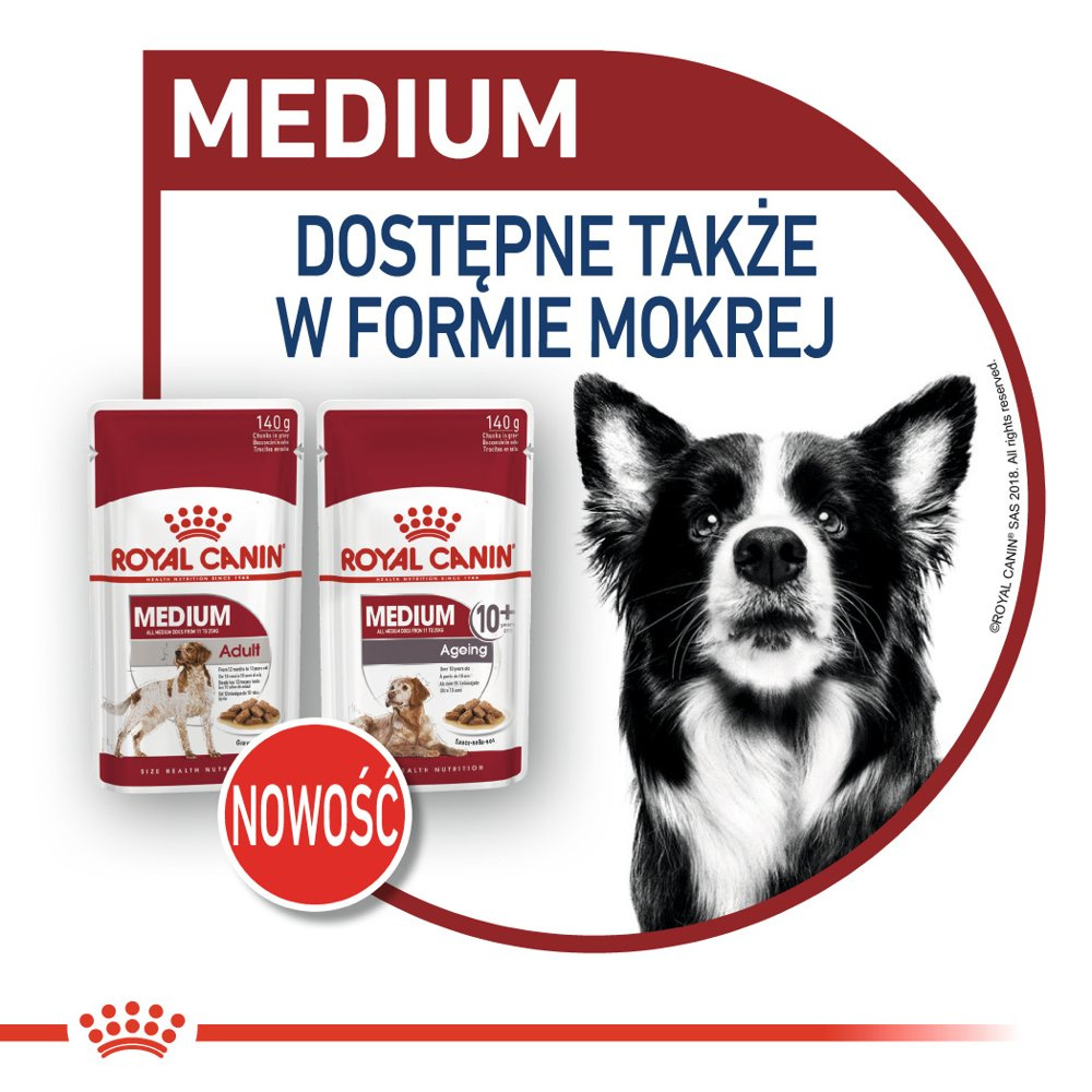 ROYAL CANIN Medium Adult 4kg - zdjęcie 9