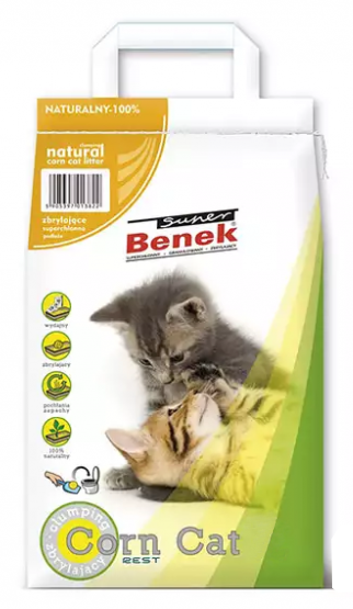 CERTECH-SUPER BENEK Corn Cat Naturalny 7l - zdjęcie 2
