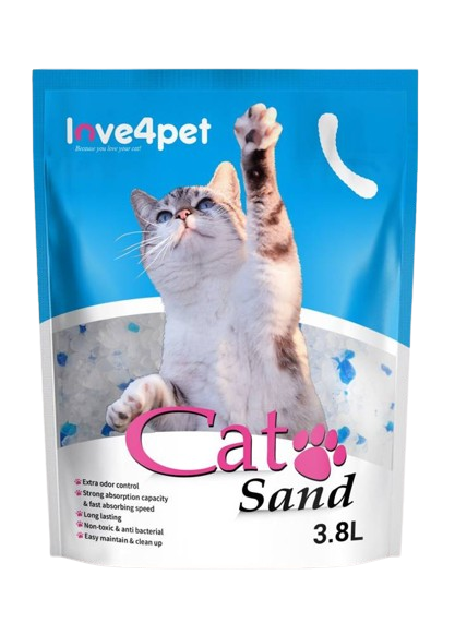 Qingdao Joint And Lucky Industrial Cat Sand Żwirek Silikonowy 3,8l - zdjęcie 3
