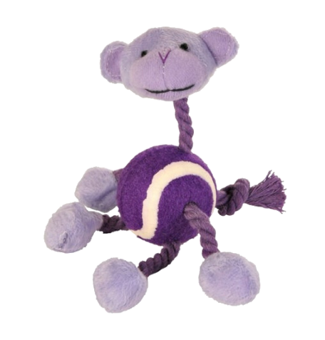Trixie Zwierzak Z Piłki Tenisowej I Liny 16cm - zdjęcie 2